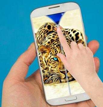 Cheetah Zipper Lock screenshot 2