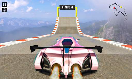 Impossible Ramp Car Stunt Racing Tracks 2019 screenshot 1