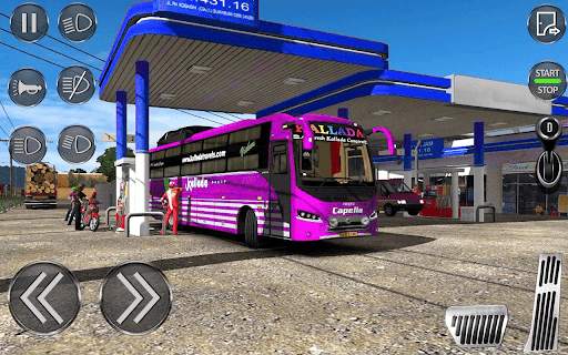 City Coach Bus Simulator : Real Coach Bus Driving screenshot 3
