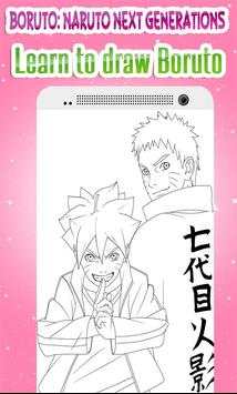 How to Draw Boruto Characters From Naruto Anime screenshot 3
