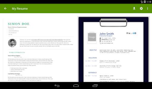 My Resume screenshot 8