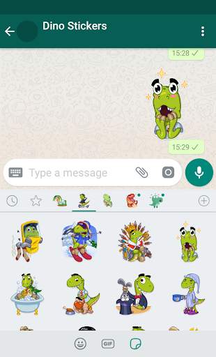 New WAStickerApps - Dinosaur Stickers For Chat screenshot 5