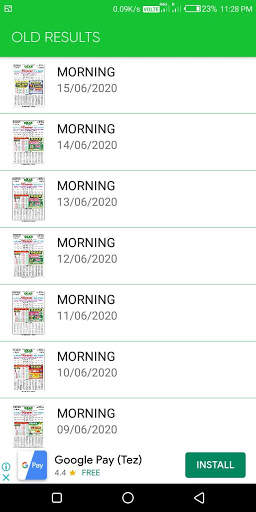 Dhankesari Lottery Sambad Results App screenshot 5