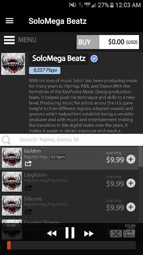 SoloMega Beatz App screenshot 2