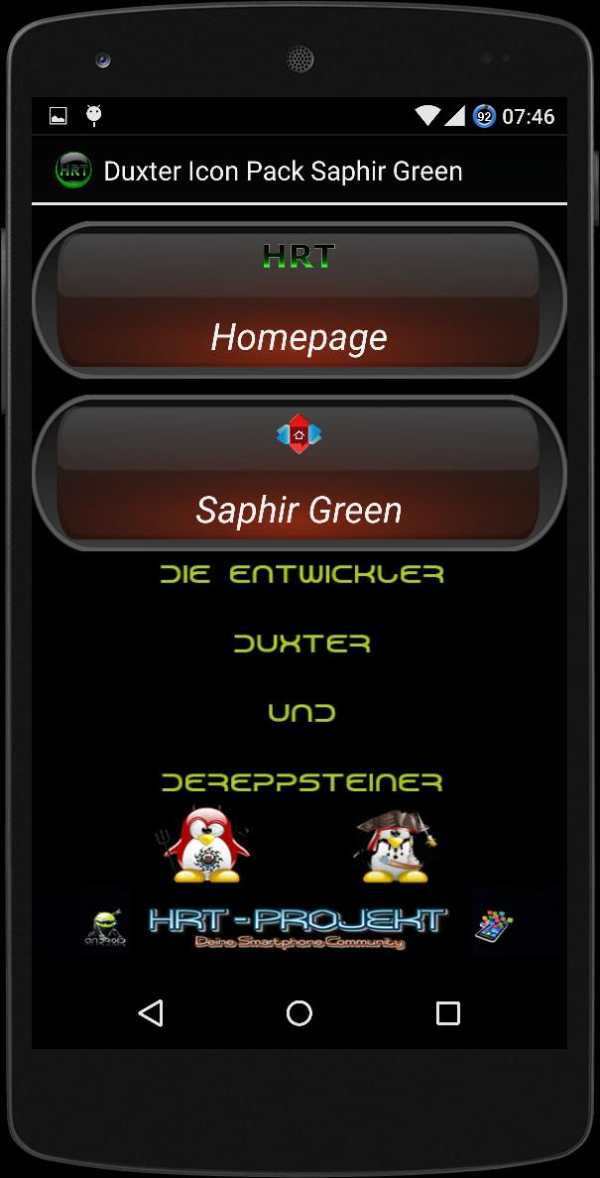 Duxter Saphir Green  Icon Pack screenshot 5