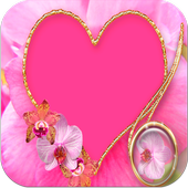 Romantic Love Photo Frames أيقونة