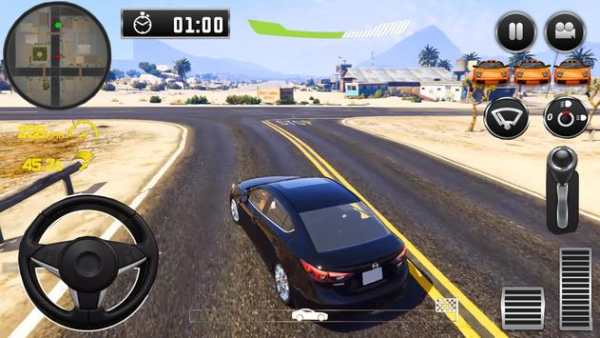 City Driving Mazda Car Simulator screenshot 3