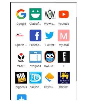 4G Lanka Mini Browser स्क्रीनशॉट 1