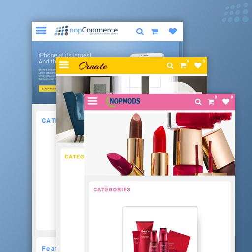 NopMods MobileApp(NopCommerce) screenshot 1