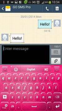 Pink Candy Keyboard screenshot 3