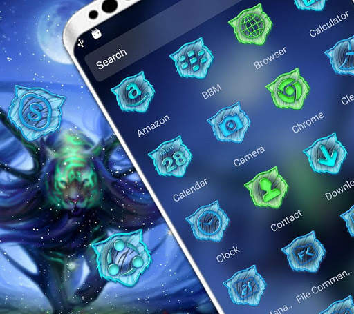 Moon Tiger Launcher Theme screenshot 3