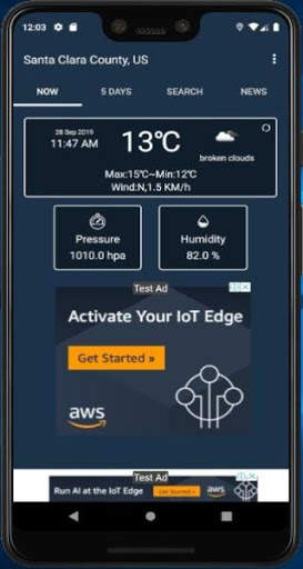 Weather Alerts - Live Weather Updates screenshot 1