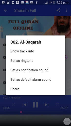 Saud Al Shuraim Full Offline Quran Mp3 screenshot 6