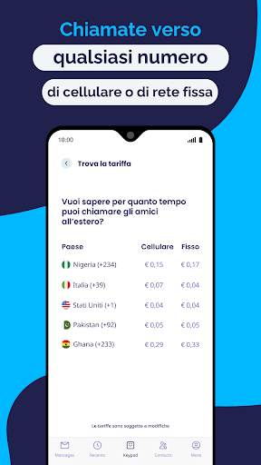 Talk360 - App per chiamate screenshot 3