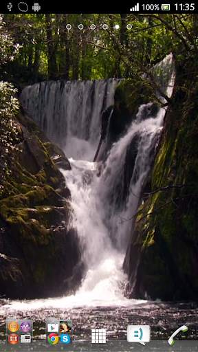 Forest Waterfall 3D screenshot 1