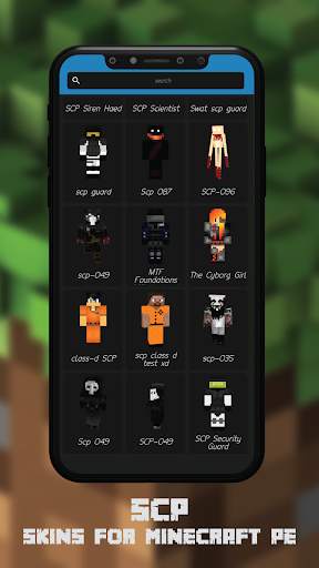 SCP Skin for Minecraft PE - MOD Skins Minecraft screenshot 2
