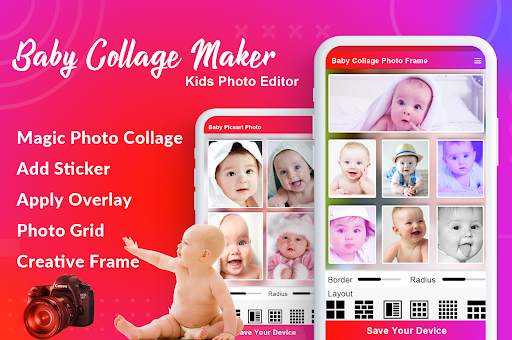 Baby Month Complete Photo Frame - Baby Collage screenshot 1