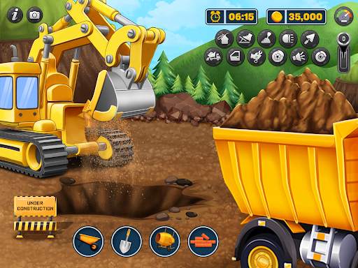 Construction Games Build House screenshot 1