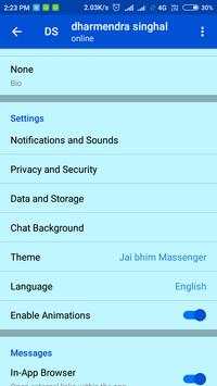 jai bhim massanger screenshot 3