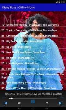 Diana Ross - Offline Music screenshot 2