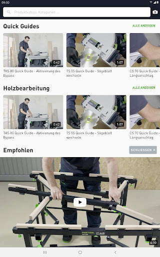 Festool How-to App screenshot 10
