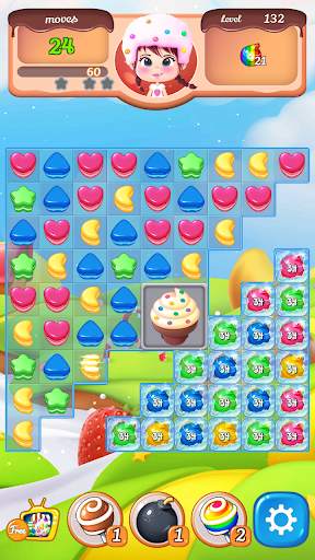 New Sweet Cookie POP : 2020 puzzle world screenshot 2