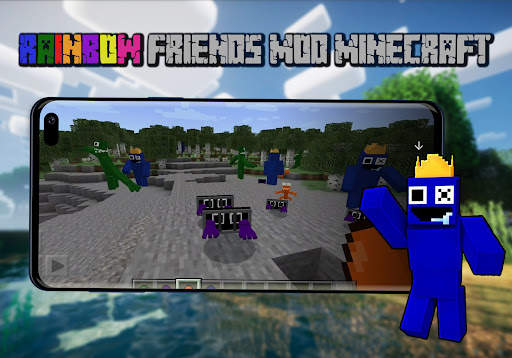 Rainbow Friends Minecraft Mod screenshot 2