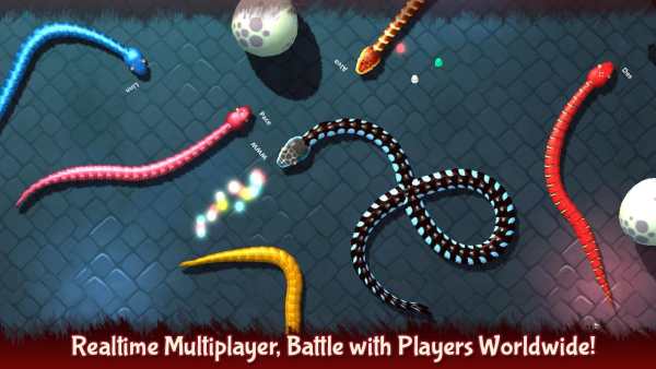 3D Snake . Io - war simulator screenshot 3