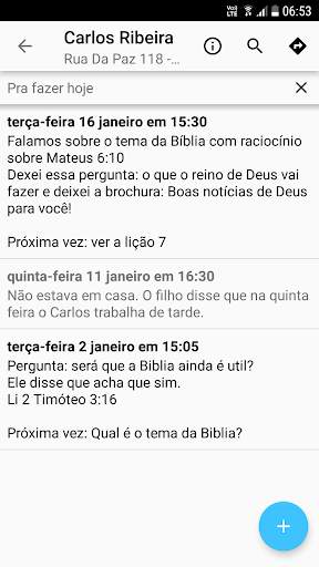 Organizador da pregação screenshot 2