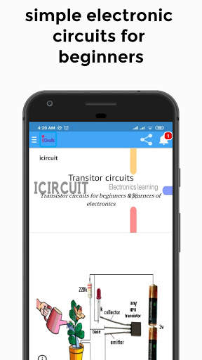icircuit | learn electronics circuit screenshot 2