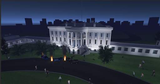 Zombie Attack Whitehouse screenshot 7