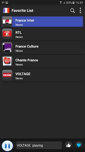 Radio France - AM FM Online screenshot 4