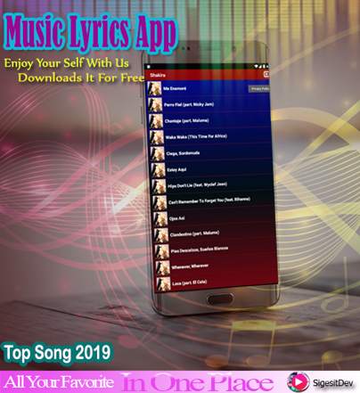 Shakira Song - Best Music Album screenshot 6