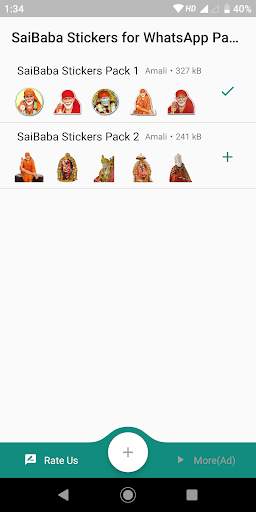 Sai Baba Stickers for WhatsApp 2019 screenshot 1