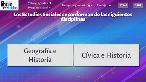 Secundaria Quiz Game screenshot 3