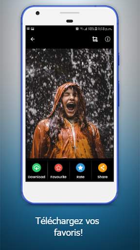 Wallpaper Pluie: Fond D'écran Pluie screenshot 6