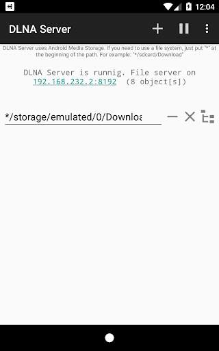 DLNAServer screenshot 3