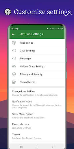 Jet plus messenger - Telegram screenshot 5