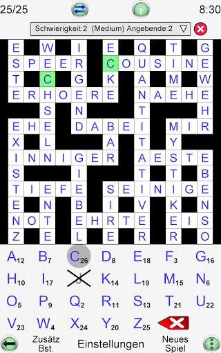 Kreuzwort Zahlenrätsel screenshot 18