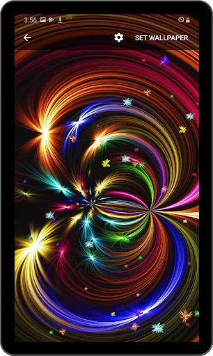 Amazing spark live wallpaper screenshot 9