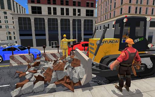 Mega City Road Construction Games 2019 screenshot 7