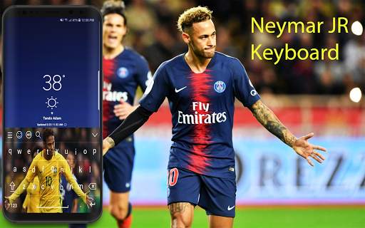 NeymarJr Keyboard Theme 2020 screenshot 1