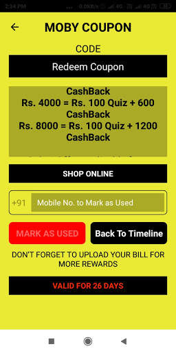 Moby Cashback screenshot 8