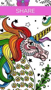 Unicorn Coloring Book 3D screenshot 4