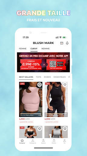 Blush Mark: Vêtements Tendance screenshot 3