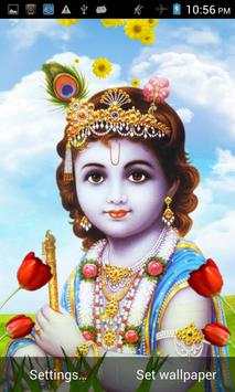 Lord Krishna Live Wallpaper screenshot 4