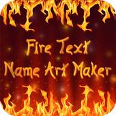 Fire Text Name Art Maker 1.0