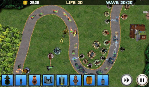Tower Defense: Turrets Lite screenshot 1