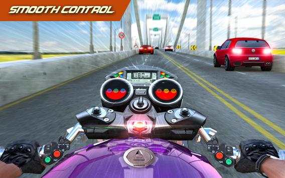 High Speed Moto : Traffic Racer Highway Bike Rider screenshot 4