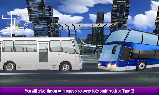 Crazy Coach Advance Coach Bus Speed City Bus screenshot 3